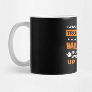 Funny Anti Trump Halloween Design Mug